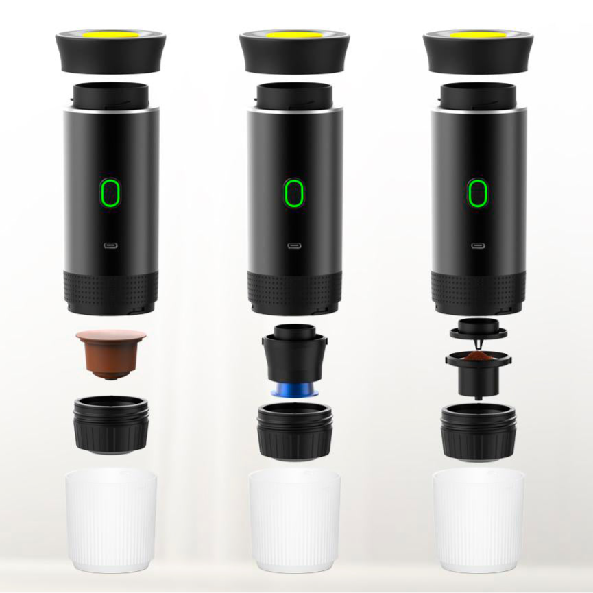 HOTPIPE™ Pocket Coffee Machine